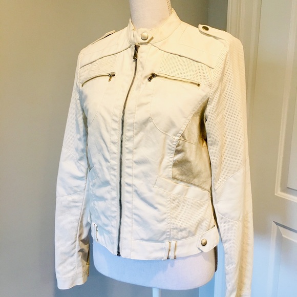 Collection by Bernardo Jackets & Blazers - Faux Leather Jacket | Collection by Bernardo